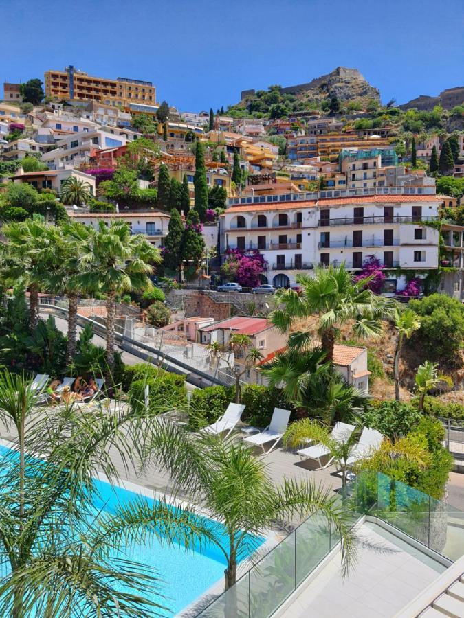 Ferienwohnung Minerva Luxury Town Center , Pool And Parking Taormina Exterior foto